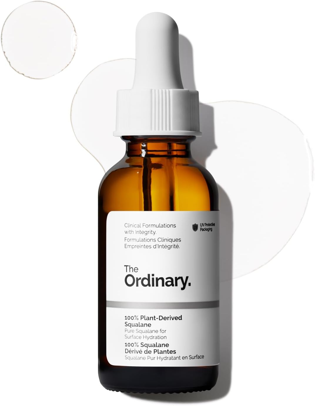 The Ordinary 100% Plant-Derived Squalane - best hair oil UK 2026