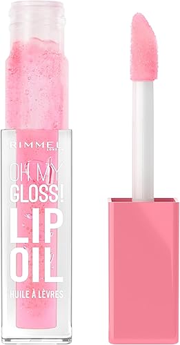 Rimmel Oh My Gloss Lip Oil Pink Flush - best lip oils under £10 uk
