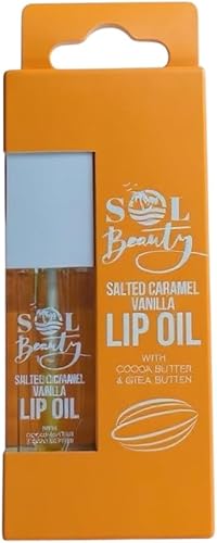 Sol Beauty Salted Caramel Lip Oil - best lip oils under £10 uk