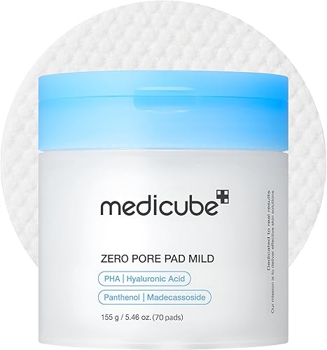 Medicube Zero Pore Pads Mild - night skincare routine 2026