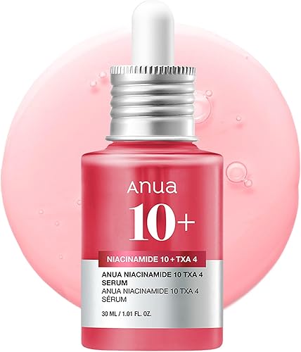 ANUA Niacinamide 10% + TXA 4% Serum - night skincare routine 2026